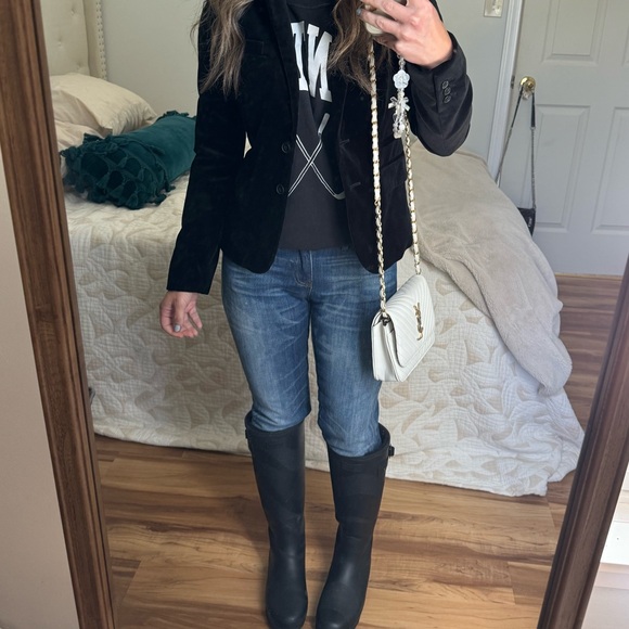 Madewell B1381 Slim Boy Jean Paint Splatter Jeans 24 midrise - Picture 3 of 15